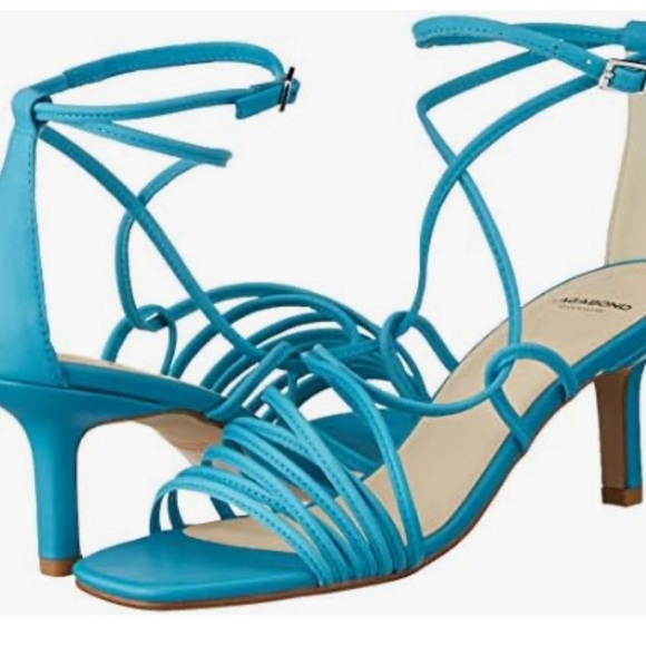 Vagabond Shoes - Vagabond Strappy blue Heeled Sandals